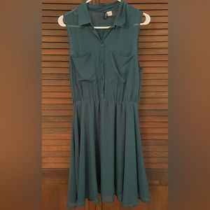 Green H&M Sleeveless Dress